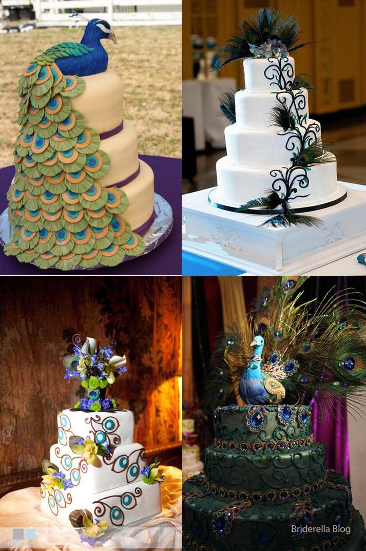 There are ENDLESS possibilities with a peacock cakes especially because 